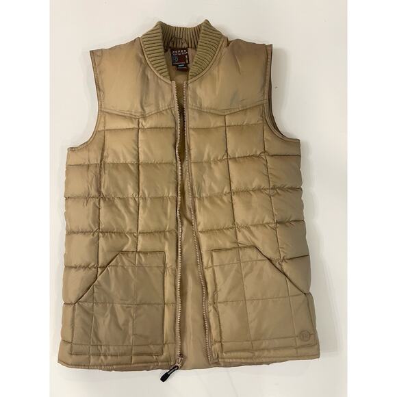 Roper Western Vest Mens Price Point OPP Brown XL (16-18) - Picture 2 of 5